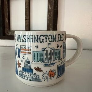Starbucks Been There Series Coffee Mugs Washington D.C.
